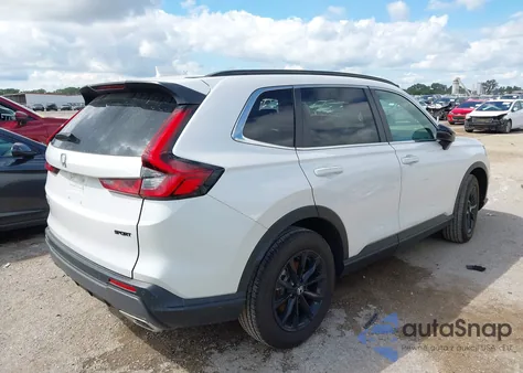 2024 Honda Cr-V Hybrid Sport-L z USA, uszkodzony, nr VIN 5J6RS6H82RL026796